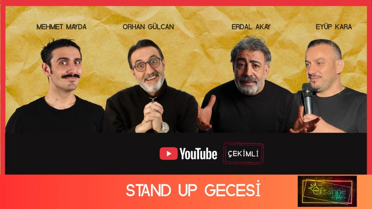 YOUTUBE ÇEKİMLİ STAND UP GECESİ - 16 Mayıs 2026