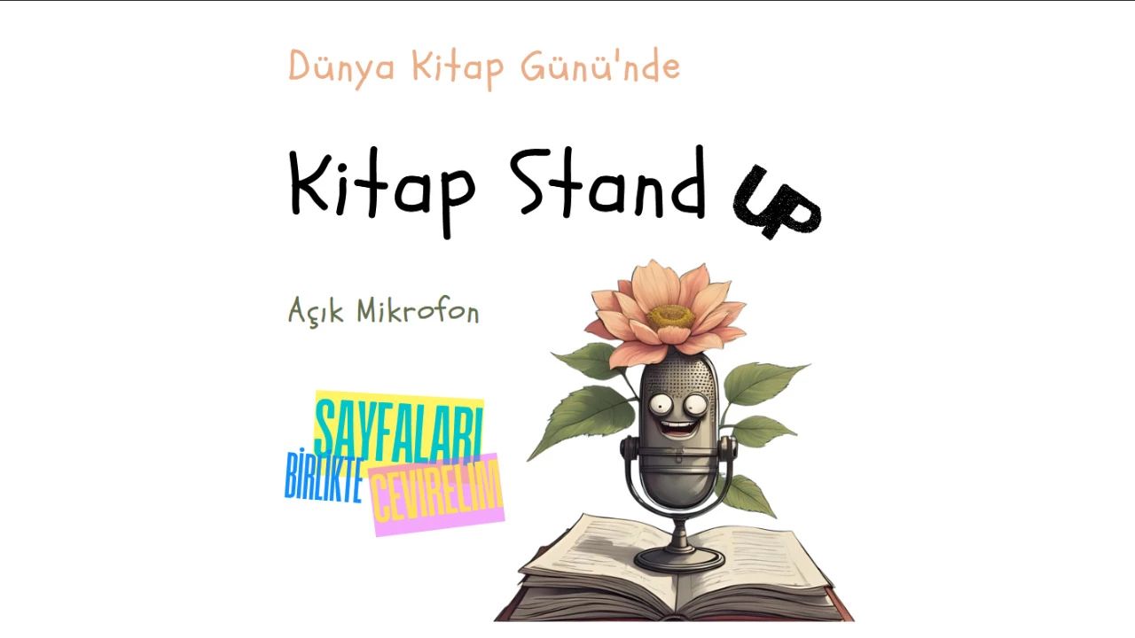 KİTAP STAND UP GECESİ - 9 Ağustos 2025