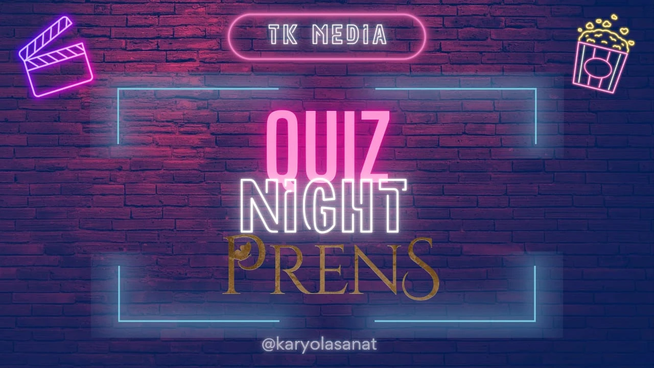 QUIZ NIGHT: PRENS - 13 Aralık 2024
