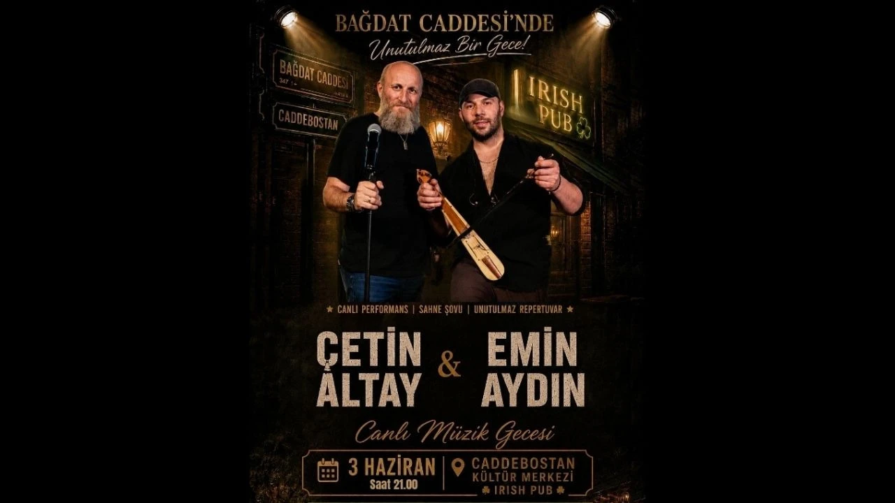 ÇETİN ALTAY & EMİN AYDIN CANLI MÜZİK GECESİ -  3 Haziran 2026