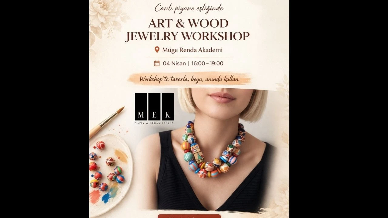 ART & WOOD JEWELRY WORKSHOP - 4 Nisan 2026