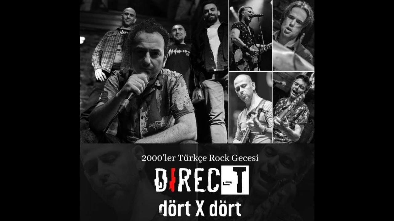 DIREC-T DÖRT X DÖRT "2000'LER TÜRKÇE ROCK GECESİ" - 9 Ekim 2025