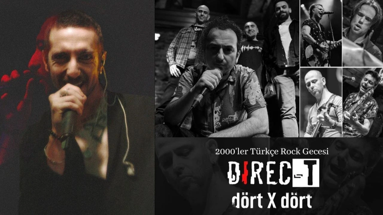 DIREC-T DÖRT X DÖRT VE ALİ CAN SÜRMELİOĞLU İLE TÜRKÇE ROCK GECESİ - 24 Ekim 2025